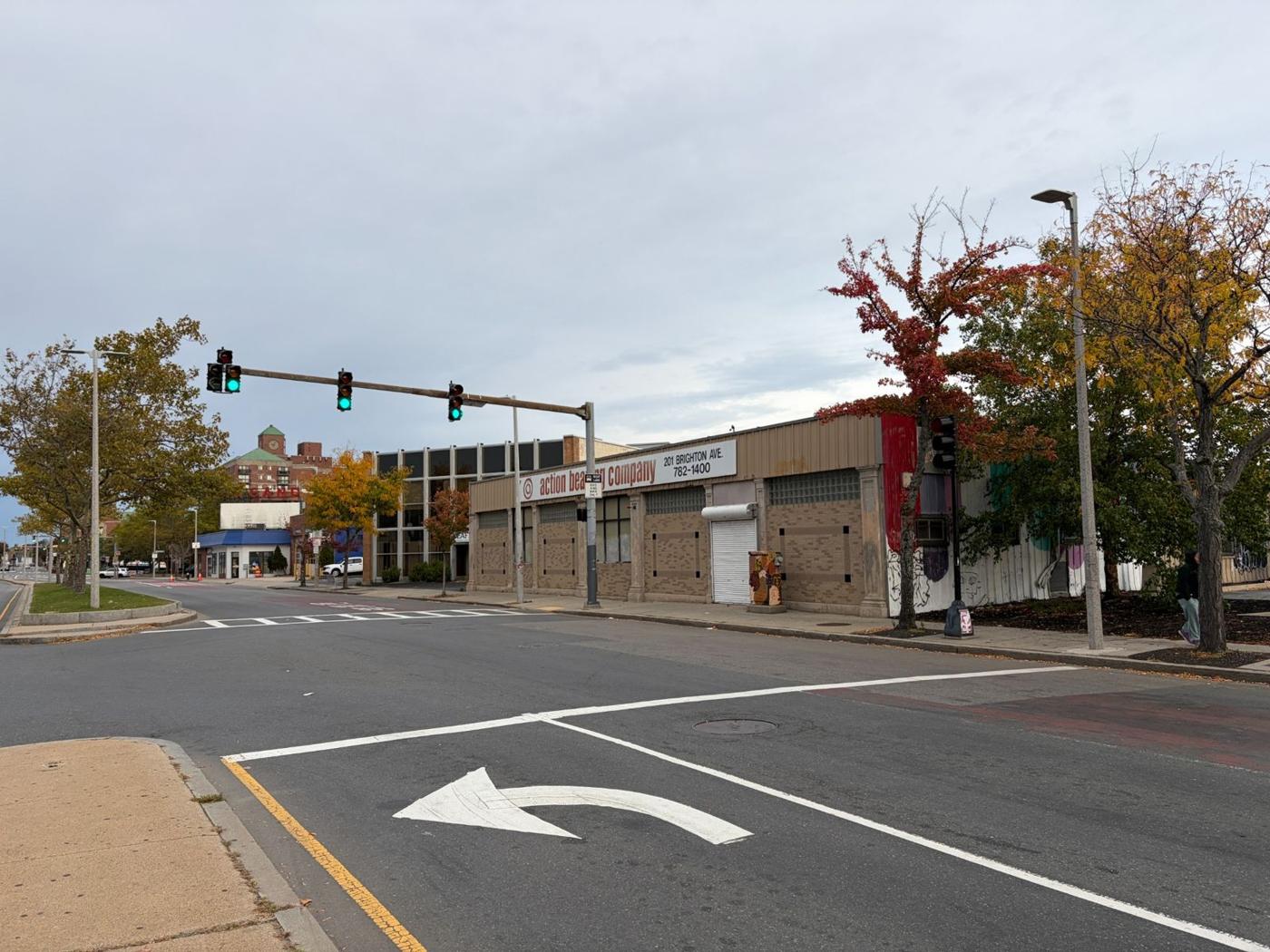Brighton Avenue near Acton Street today